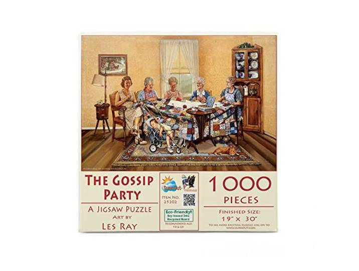 SunsOut puzzel The Gossip Party - 1000 stukjes legpuzzel