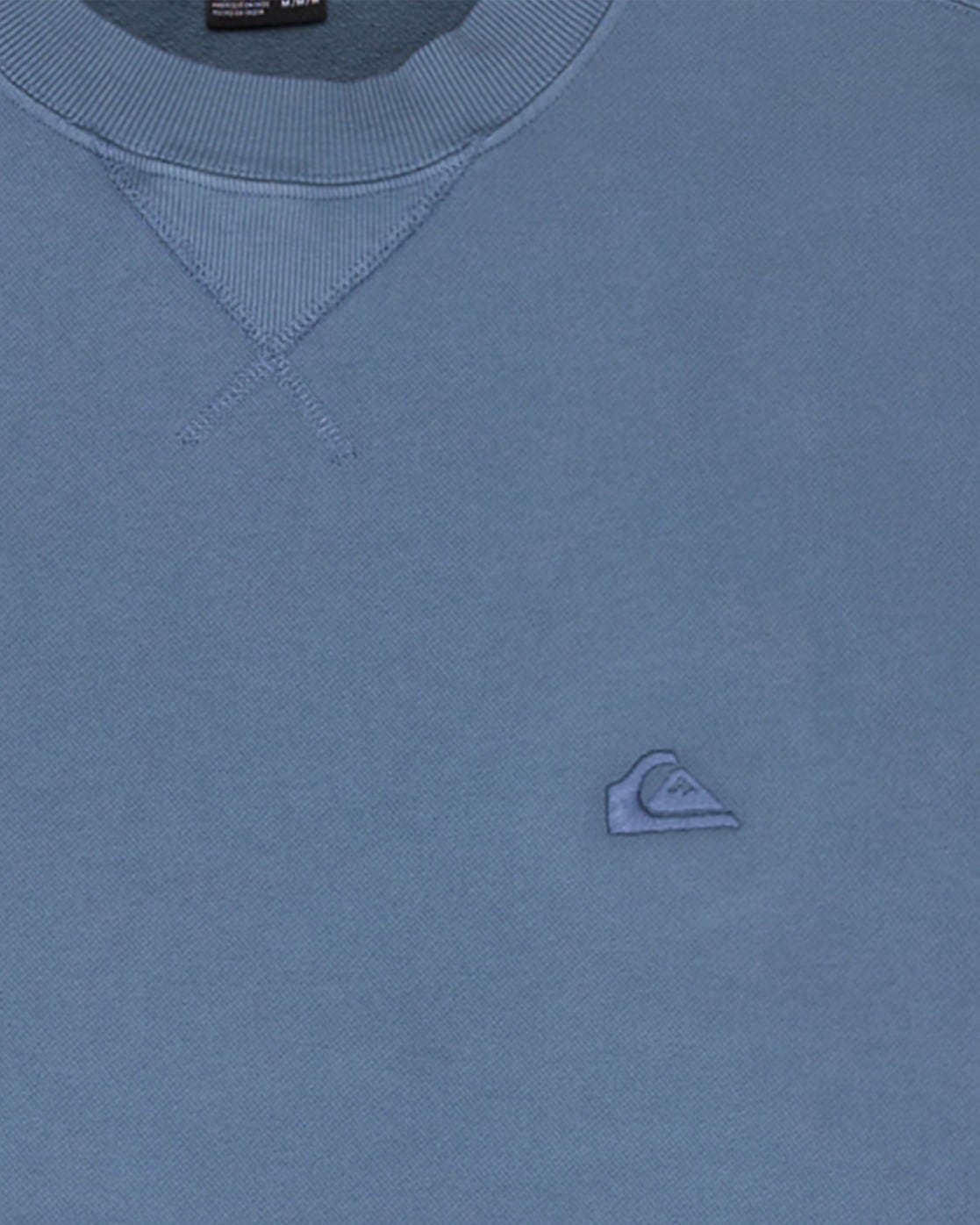 Fleecepullover QUIKSILVER "Essential", Damen, Gr. M, china blau, Obermaterial: 100% Baumwolle., Sweatshirts Fleecepullover china blau M