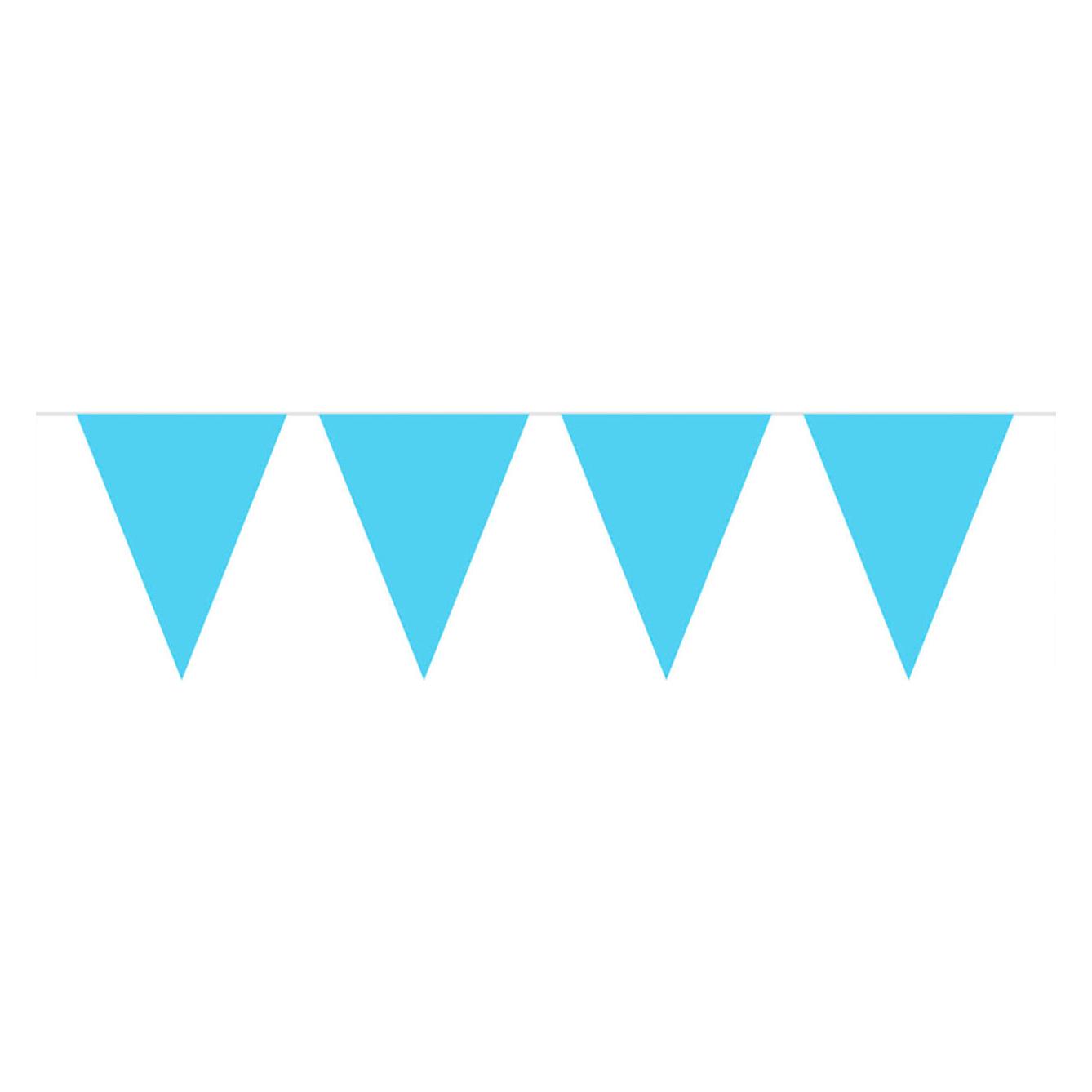 Folat Blau Mini Flags Lichtlinie (1 Stk.) (60114)