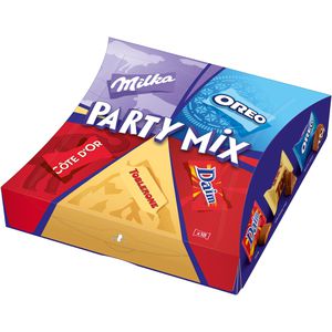 Milka Pralinen Party Mix, 20 Stück, 5 verschiedene Sorten, einzeln verpackt, 143 g