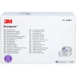 Durapore Silkpflaster 2.5 cmx9.1 M Rolle 12 ST