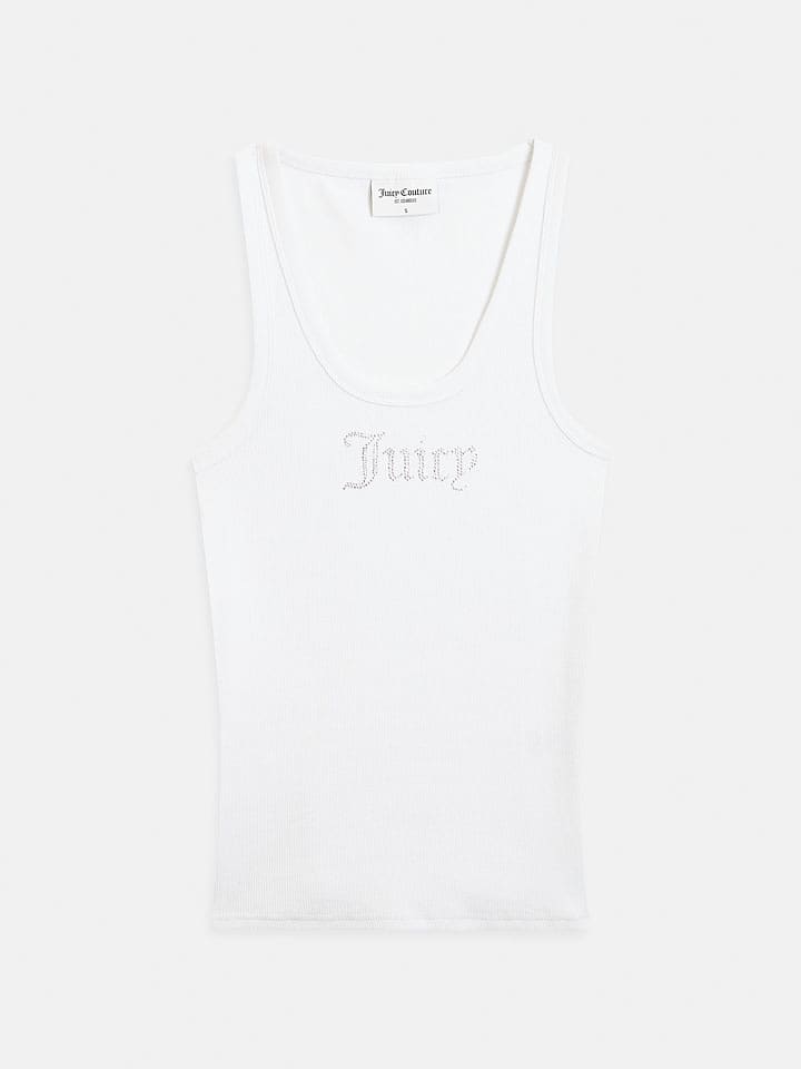 Juicy Couture Top in Weiß - M