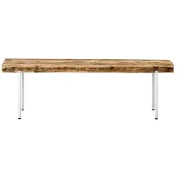 Sitzbank Altholz 01 L 150 x 40 x 45 weiß