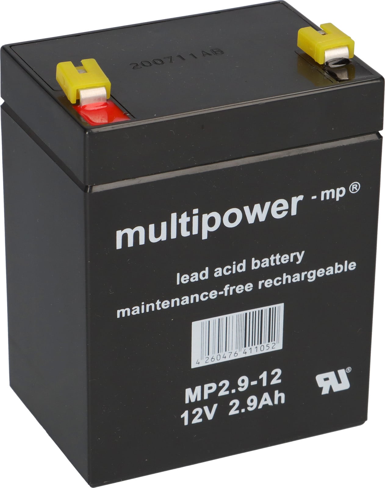Multipower Blei-Akku MP2,9-12 Pb 12V 2,9Ah
