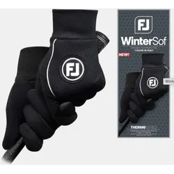 FootJoy WinterSof 2025 - 1 Paar Herren Winterhandschuhe  - Schwarz (66893) Herre...