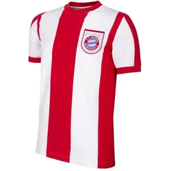 Copa Football, Herren, Fussballtrikot, FC Bayern München 1971 - 72 Retro Trikot Bayern München 1971 - 72 Vintage Shirt (XXL), Rot, Weiss
