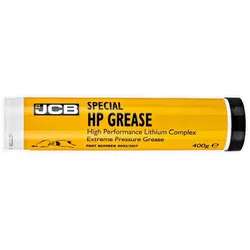 JCB Hochleistungsfett Lithium-HP Kartusche 400g für Fettpressen wasserbeständig