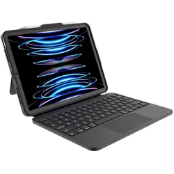Deqster Prime Keyboard PKU3 for iPad Air M2/M3 11inch 27.94cm DE-QWERTZ (DE), Tablet Tastatur, Schwarz