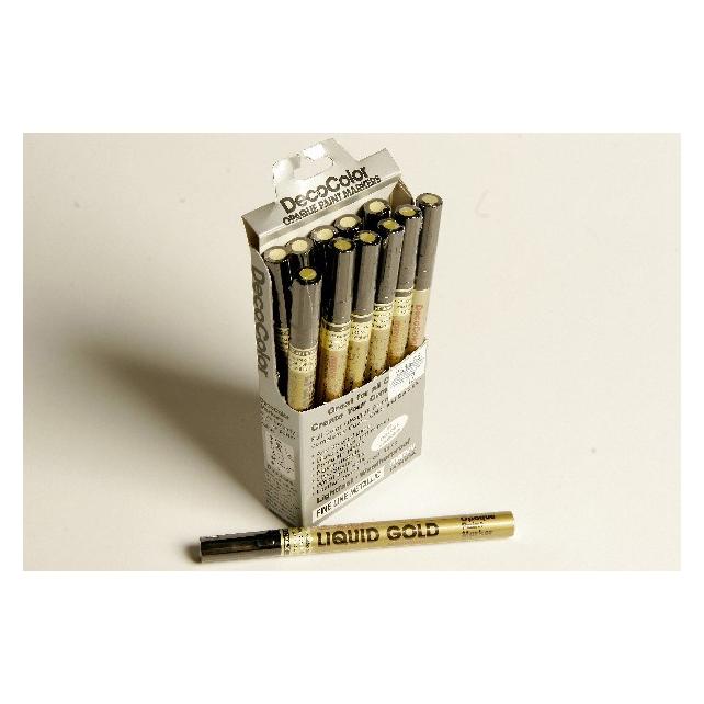 Øvrige Marvy decocolor fine line guld (028617029917)