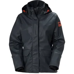 Damen PU-Regenjacke "LUNA" - S - marine