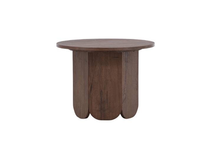 Runder Design Beistelltisch „Tekla“ Ø 60 cm Mocca VE DESIGN
