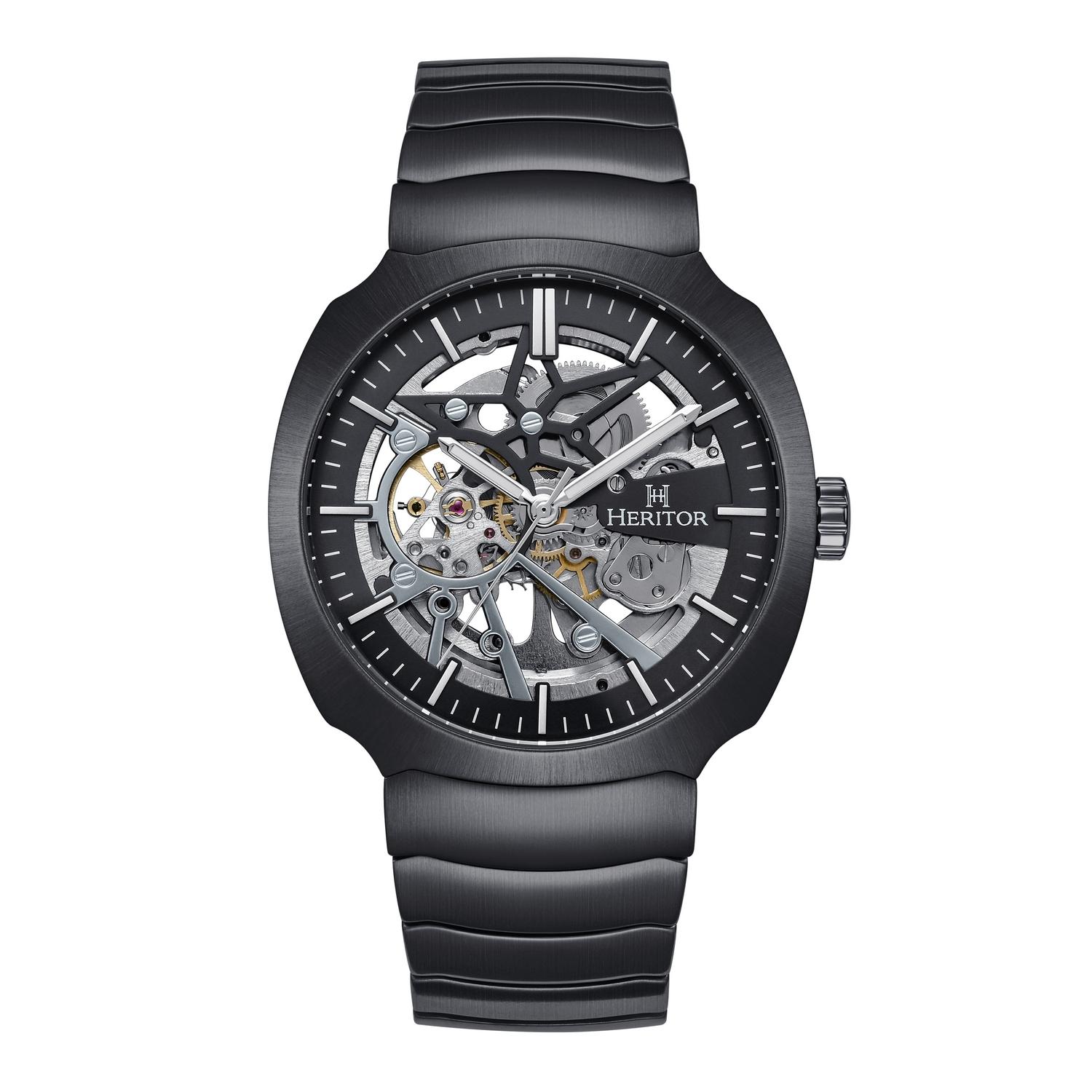 Heritor Automatic Magnus Uhr mit Edelstahlarmband