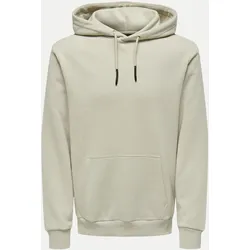 Sweatshirt mit Kapuze Grau L