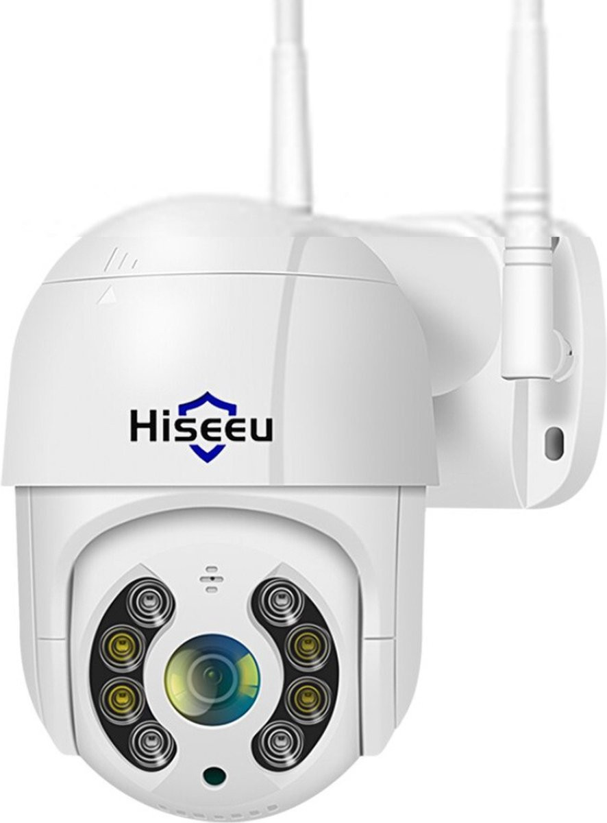 Bolture Buitencamera met Nachtzicht en Wifi - Draadloze IP Beveiligingscamera met 2MP en 64GB SD Kaart