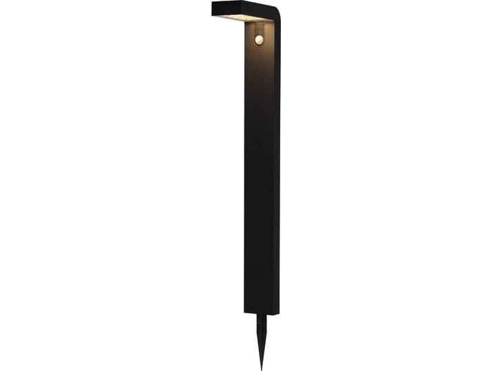 LED Solarleuchte Solar-Wegleuchte Vici , schwarz, B:9cm H:80cm L:9cm T:20cm, PARFORCE TRADITIONAL HUNTING, Leuchten, LED Solarleuchte, Bewegungs- und Dämmerungssensor, 300 lm für 25 Sekunden, stetig 30 lm