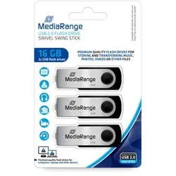 MEDIARANGE USB Stick 16GB 1x3