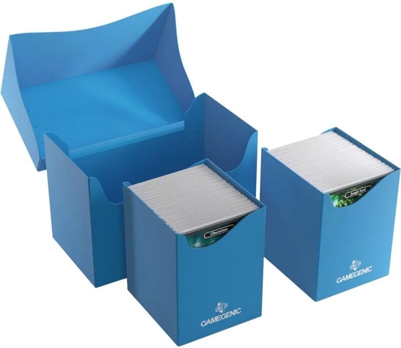 Gamegenic GG : Double Deck Holder 200+ XL Blue