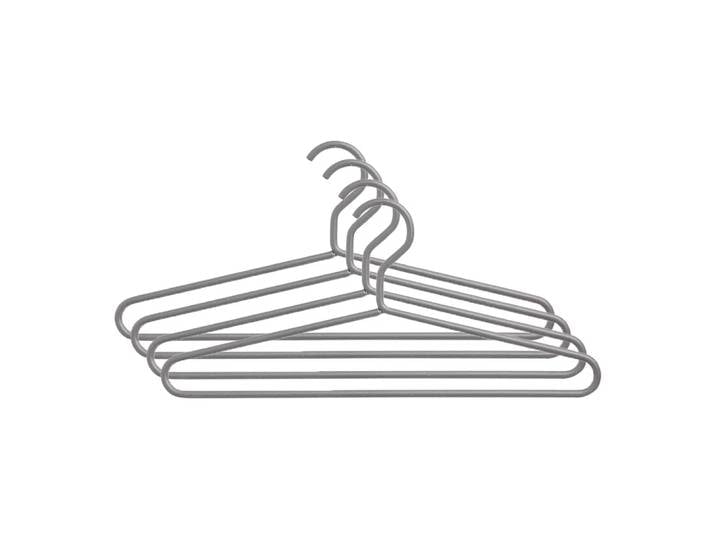 SMD Design Cintre Alfred gris clair, lot de 4