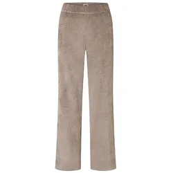 Wide Fit-Breitcord-Hose Mac beige, 38