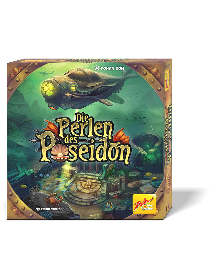 Noris Brettspiel "Die Perlen des Poseidon" - ab 8 Jahren - onesize