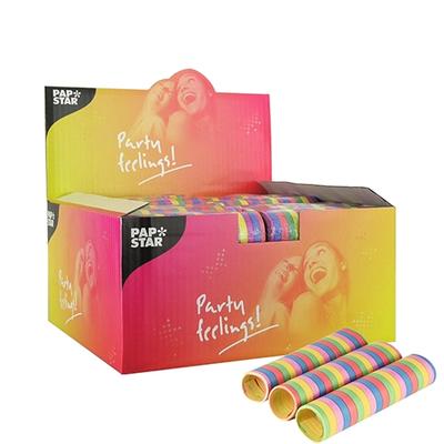 Papstar 3 Luftschlangen 4 m "Stripes"