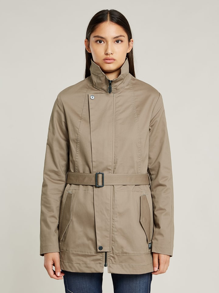 G-Star Trenchcoat in Hellbraun - XS