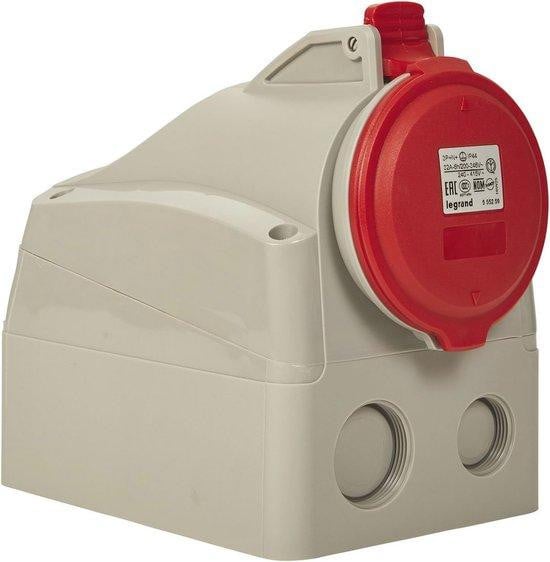 CEE 32A opbouwstopcontact 5-polig 400V/32A IP44