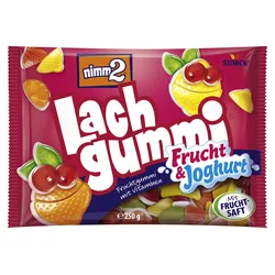 nimm2® Lachgummi Frucht & Joghurt Fruchtgummi 250,0 g