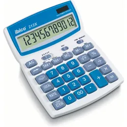 Ibico, Taschenrechner, 212x (Batteriebetrieb, Solarenergie)