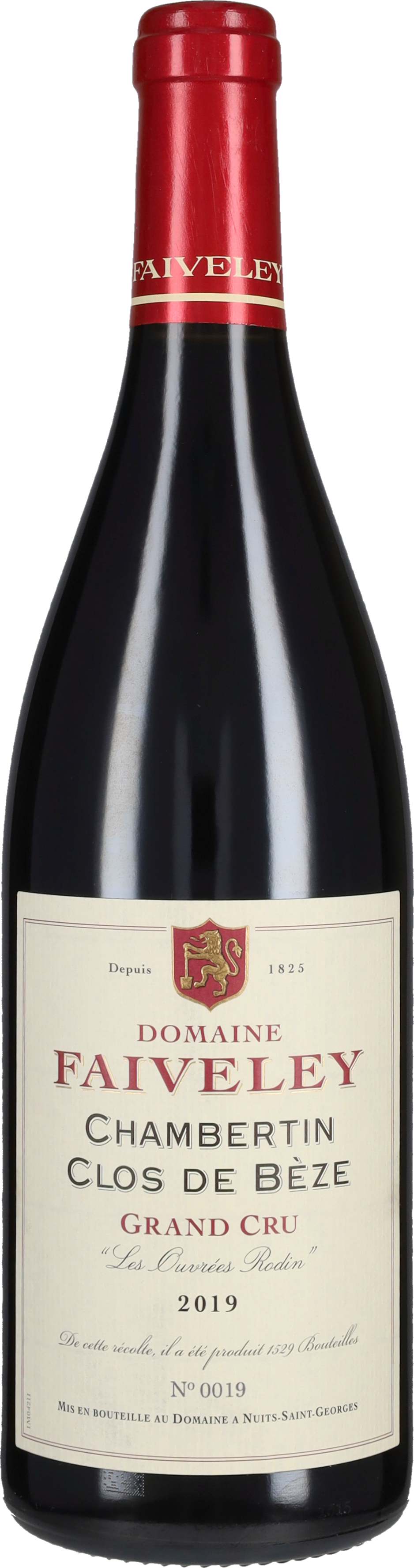 Domaine Faiveley Chambertin-Clos de Beze Grand Cru 'Les Ouvrees Rodin' 2019