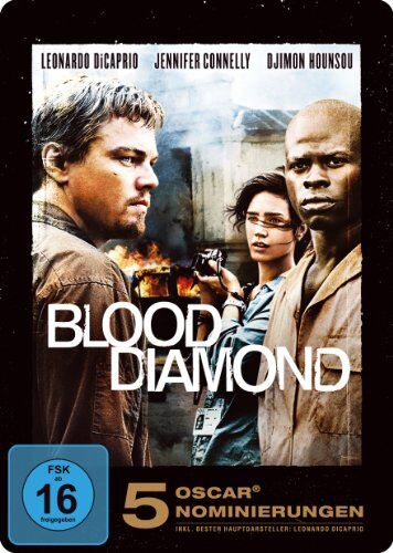 Leonardo DiCaprio, Jennifer Connelly, Djimon Hounsou - Blood Diamond Steelbook - Preis vom 09.10.2026 07:28:09 h
