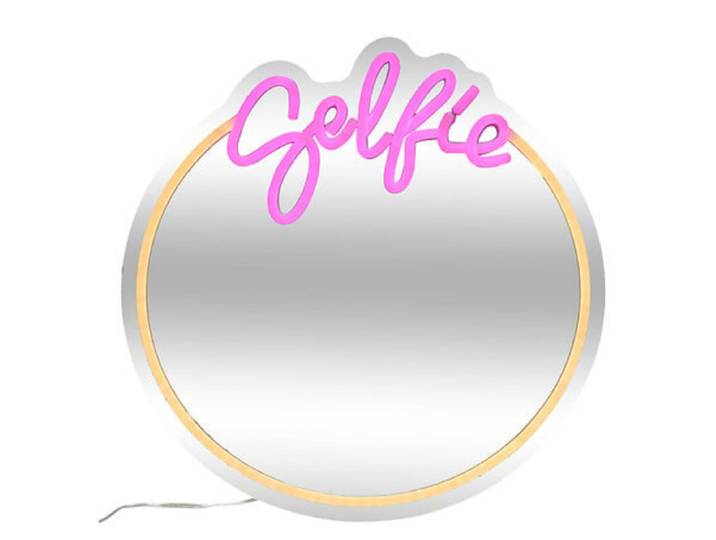 Atmosphera Neon mural LED pour selfie, diamètre 35 cm
