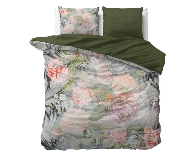 Dreamhouse Mystery Flower White Dekbedovertrek 240 x 220 cm