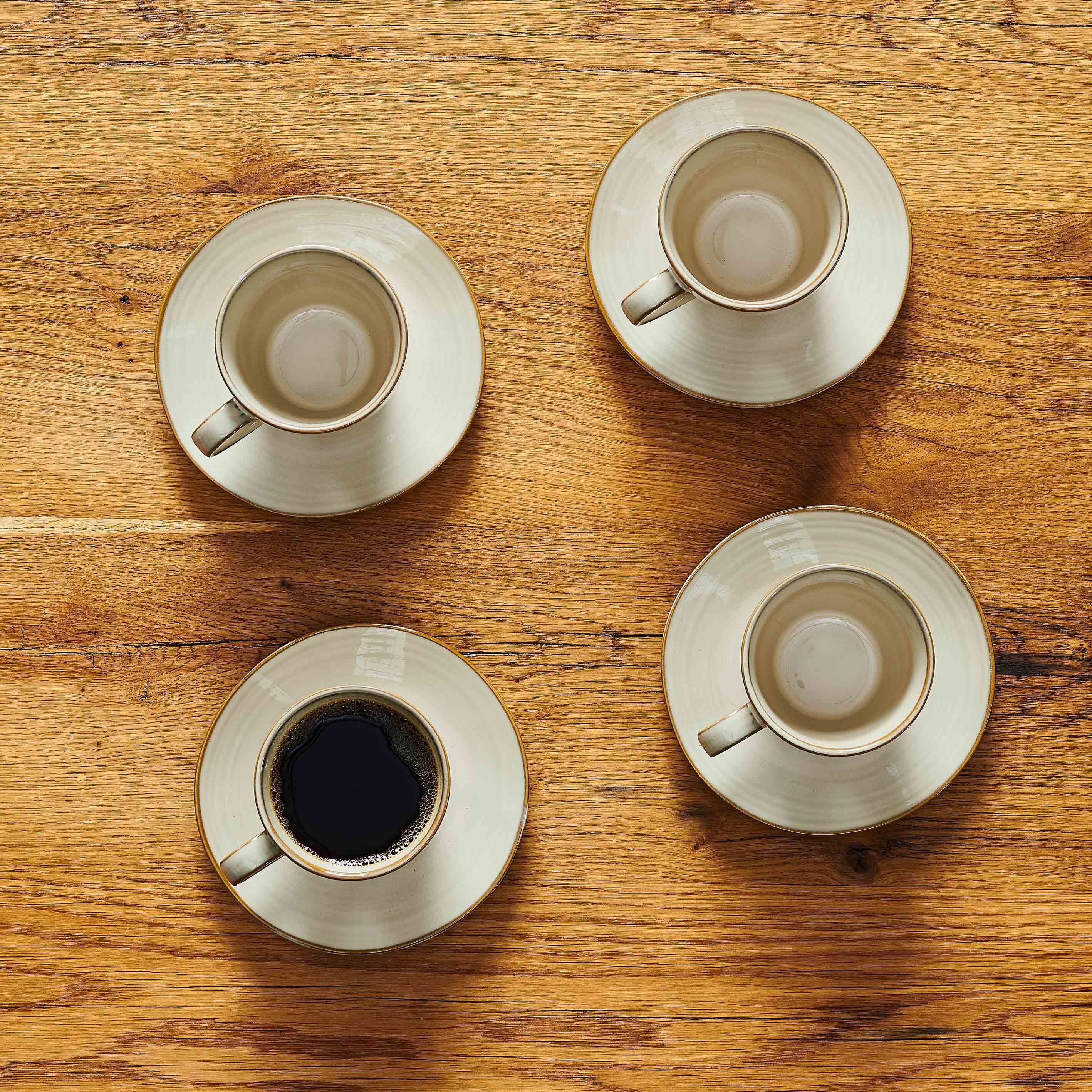 Tasse MÄSER "Nottingham", beige, 8, Trinkgefäße, Tasse
