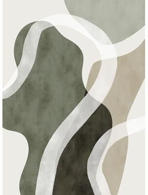 Shop Station Modern Abstract Flannel Blanket Soft Green & Gold Throw Blanket For Bed, Sofa & Cozy Winter Comfort c 28x39in