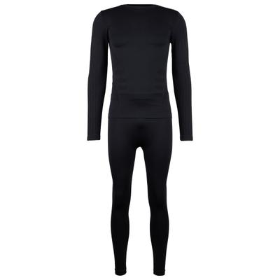 Heber Peak - EvergreenHe. Seamless Underwear Set - Kunstfaserunterwäsche Gr XXL schwarz