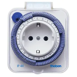 Theben Zeitprogrammstecker TIMER 26-IP44 weiß