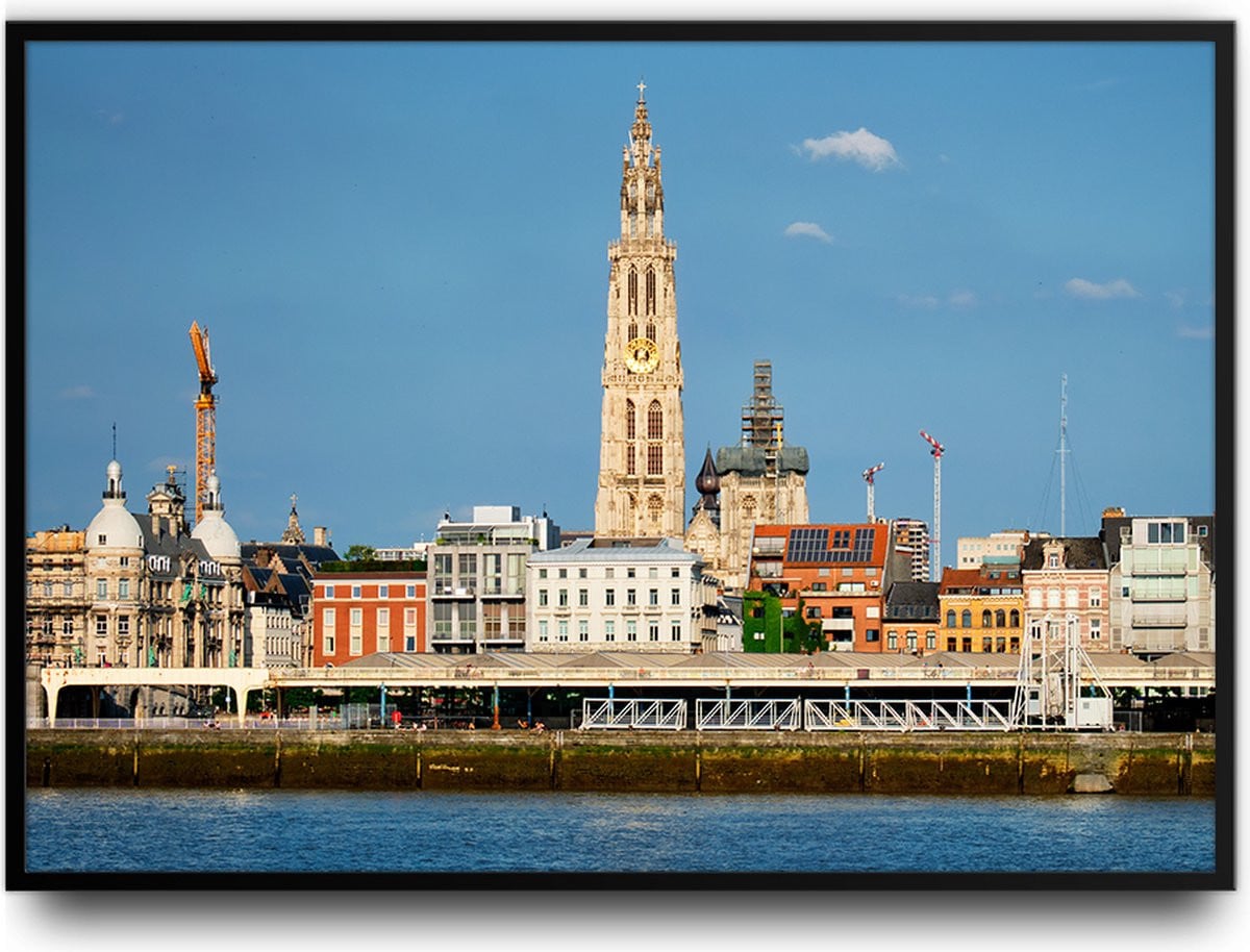 Antwerpen Fotolijst met glas, 50 x 70 cm