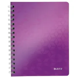 Leitz Collegeblock »WOW 4641« A5 kariert, FSC-Papier violett