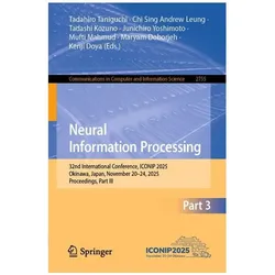 Neural Information Processing, Fachbücher