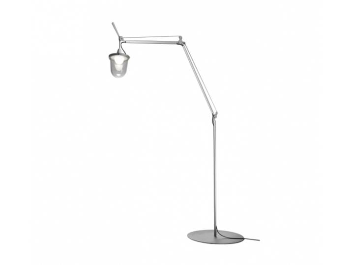 ARTEMIDE lampadaire pour extérieur TOLOMEO LAMPIONE OUTDOOR (Gris - Aluminium poli)