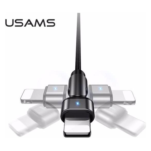 Usams U60 Lightning Ladekabel (1 m, 10 W) (SJ476USB02)