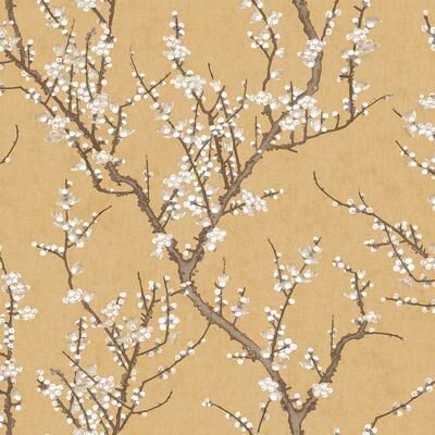 Galerie Wallcoverings Spring Blossom Sakura Tree Non-woven Matte Wallpaper Roll