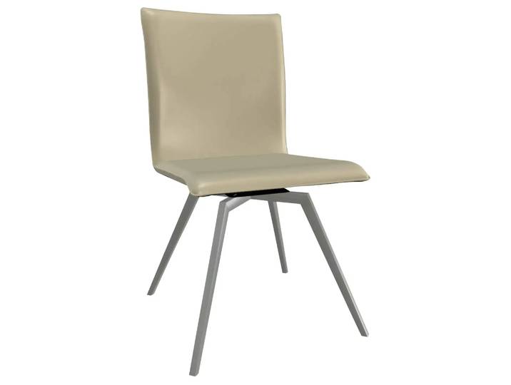 Drehstuhl Damian Trendstühle / Farbe: Creme / Material: Kunstleder