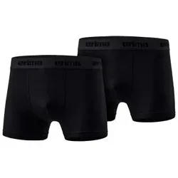 Erima 2-Pack Boxershorts Herren - schwarz - M