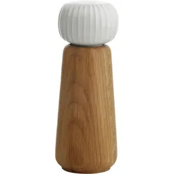 Kähler Hammershøi, Pfeffermühle + Salzmühle, Braun, Weiss