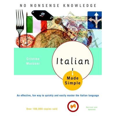Italian Made Simple, Taschenbuch von Cristina Mazzoni, Random House N.Y., 978-0-7679-1539-7