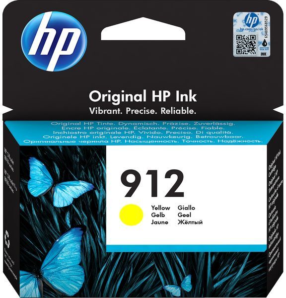 HP 912 (3YL79AE) - Jaune - Cartouche d'encre