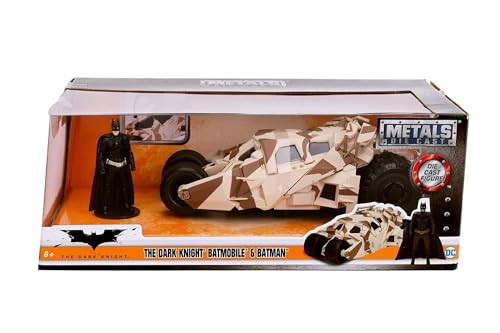 Jada Toys Tumbler Camo Batmobil 1:24 modelauto met Batman-figuur en camouflageprint