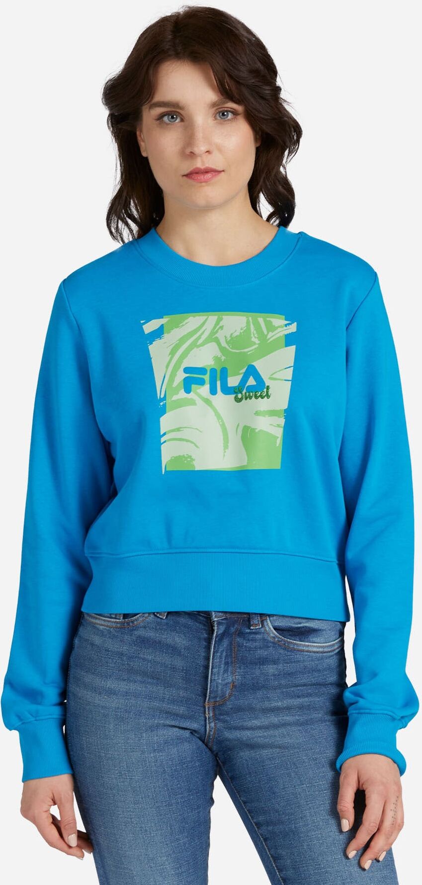 Fila Candy Pop Collection W - Felpa - Donna - Blu XS